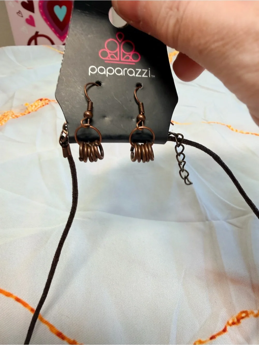 Paparazzi Pirate 1st class necklace /earring set NWT! unisex